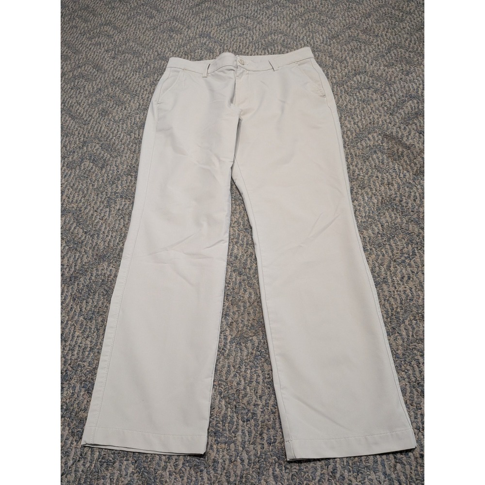 Under Armour Drive Tapered Golf Pants Mens 34x30(29.5) Tan Khaki 1374606 SS 2024